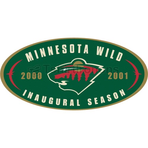 Minnesota Wild T-shirts Iron On Transfers N198